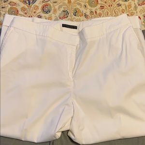 Apostrophe stretch cuffed capris